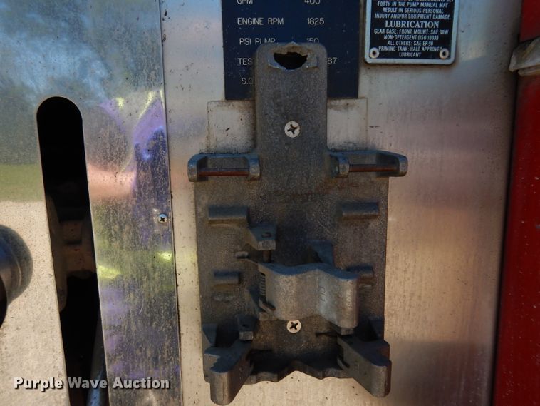 image for item DG6495 1987 International S2600 pumper fire truck