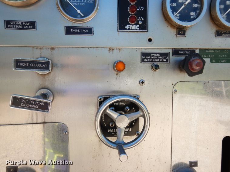 image for item DG6495 1987 International S2600 pumper fire truck