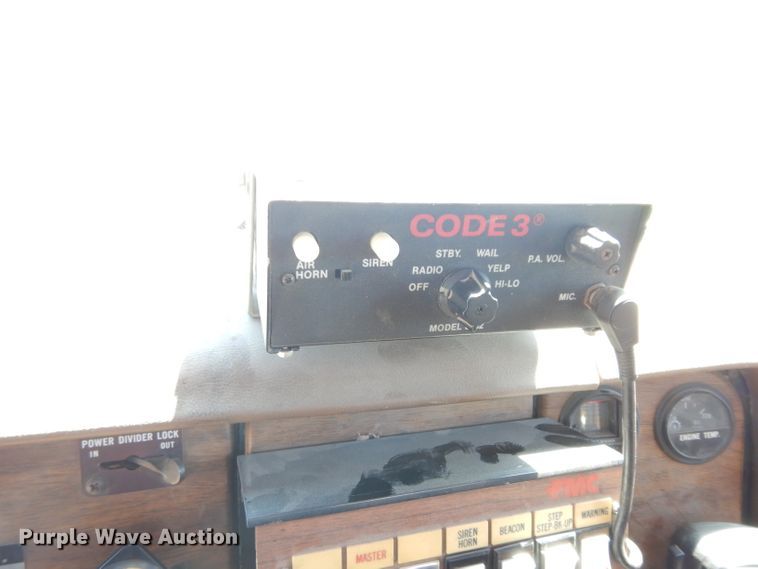 image for item DG6495 1987 International S2600 pumper fire truck