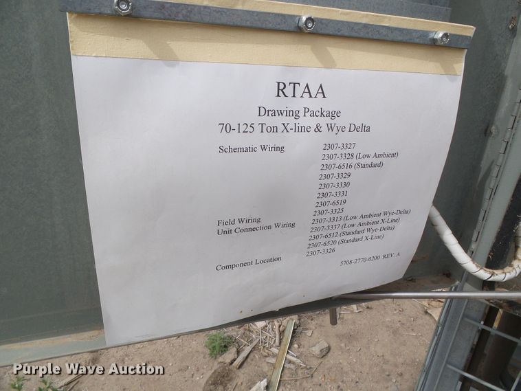 image for item DH4907 Trane Series R AC unit