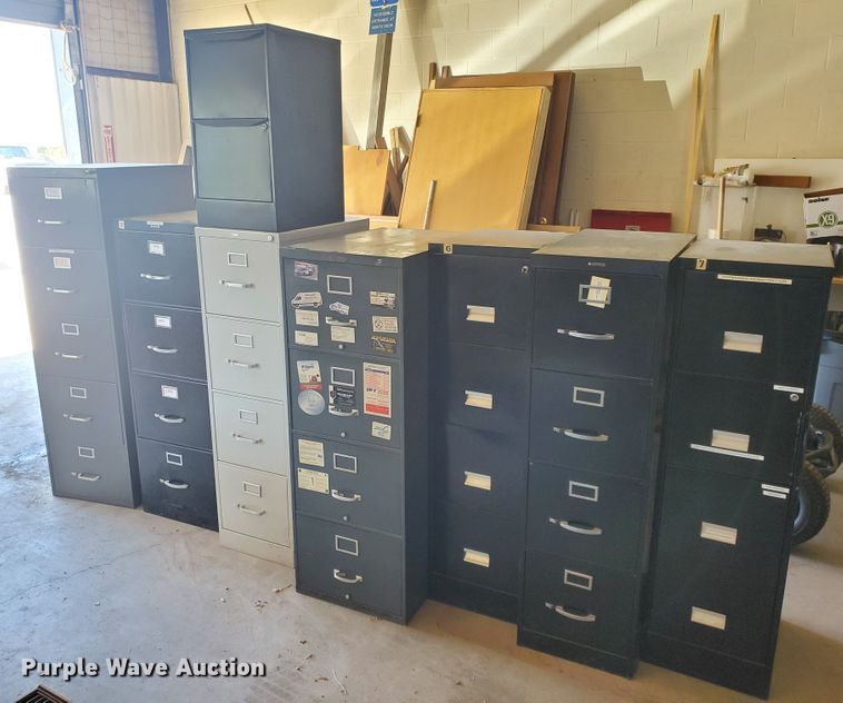 image for item DJ3111 (8) file cabinets