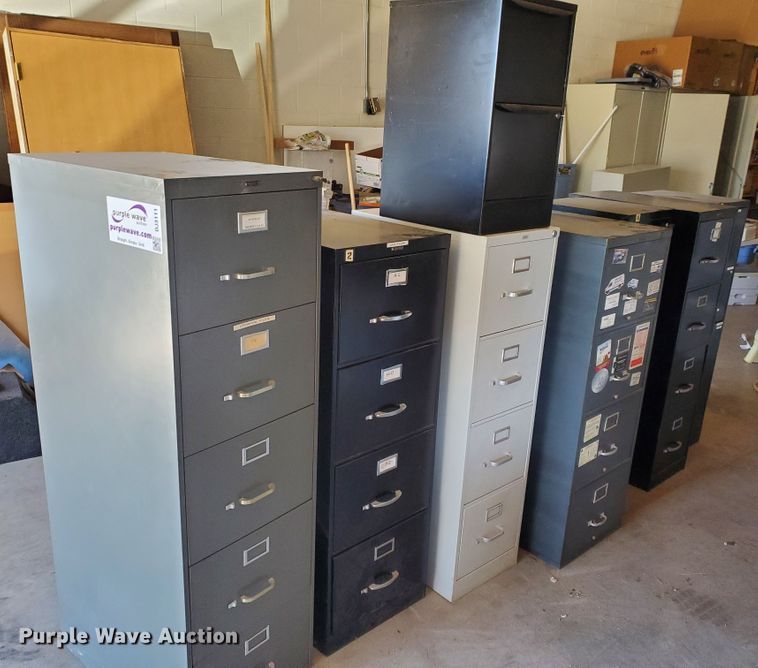 image for item DJ3111 (8) file cabinets