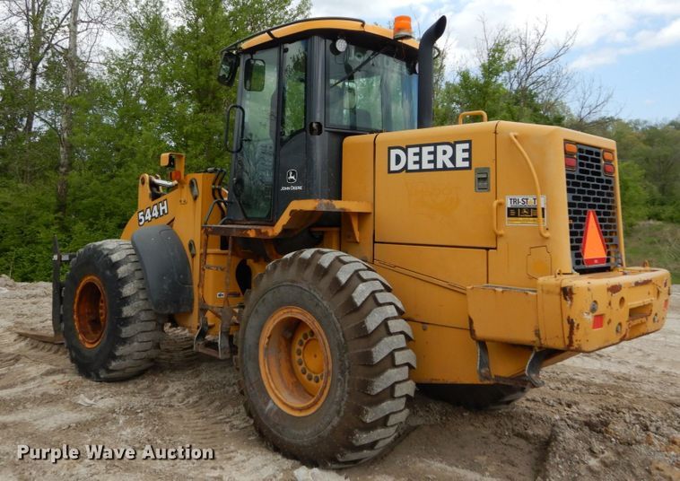 image for item GB9992 2003 John Deere 544H  wheel loader
