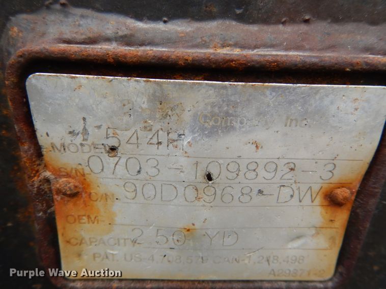 image for item GB9992 2003 John Deere 544H  wheel loader