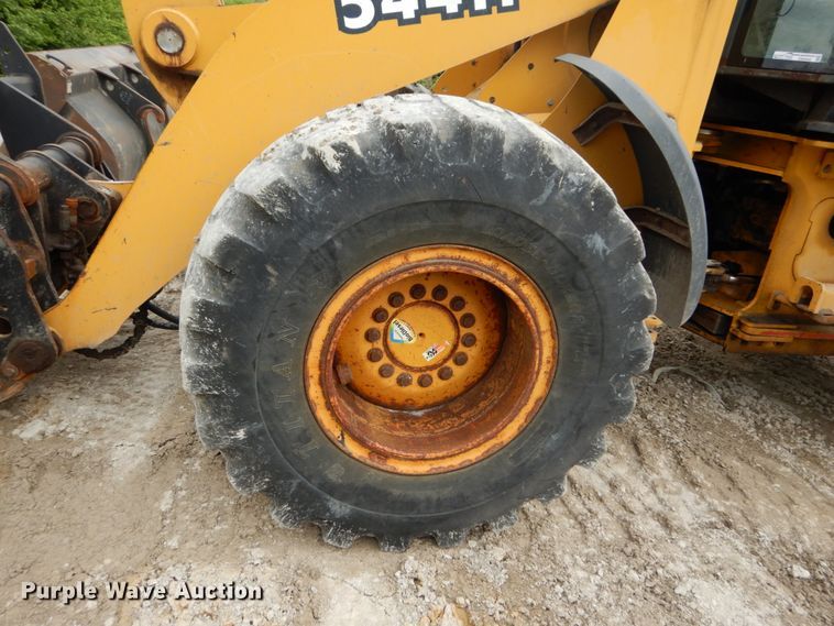 image for item GB9992 2003 John Deere 544H  wheel loader