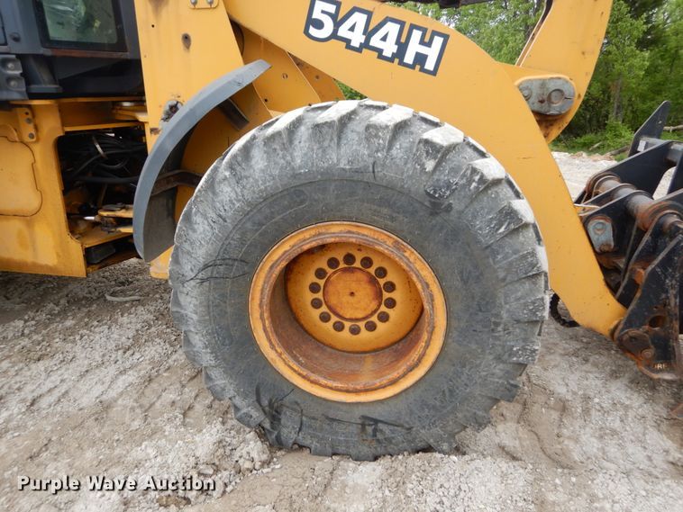 image for item GB9992 2003 John Deere 544H  wheel loader
