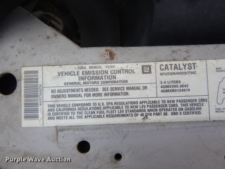 image for item GB9996 2004 Chevrolet Impala