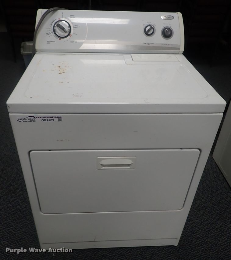 image for item GR9103 Whirlpool washer and dryer