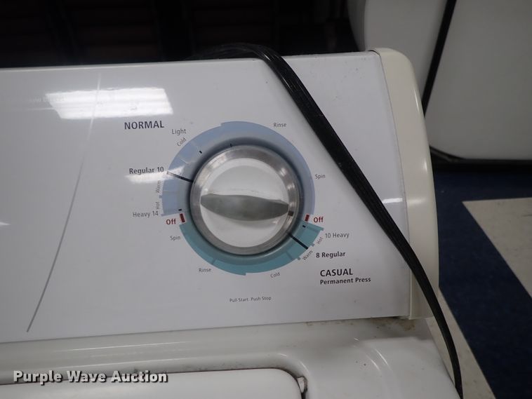 image for item GR9103 Whirlpool washer and dryer