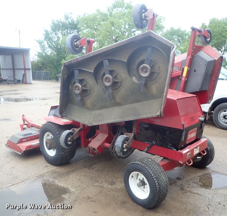 image for item GR9136 Toro Groundmaster 580D lawn mower