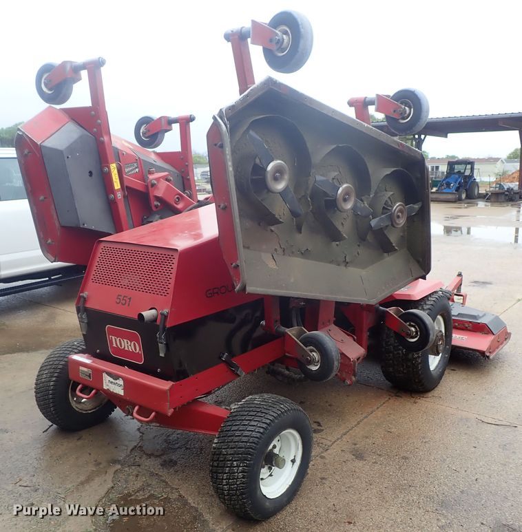 image for item GR9136 Toro Groundmaster 580D lawn mower