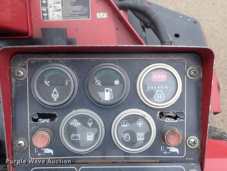 image for item GR9136 Toro Groundmaster 580D lawn mower