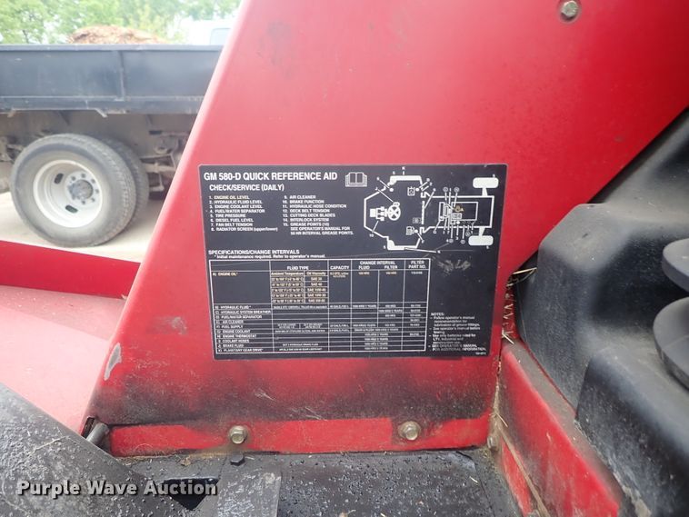 image for item GR9136 Toro Groundmaster 580D lawn mower