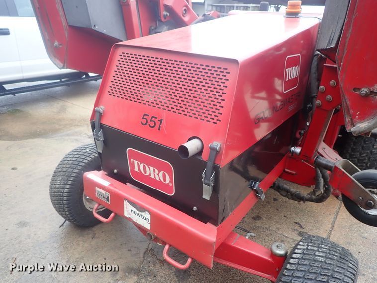 image for item GR9136 Toro Groundmaster 580D lawn mower