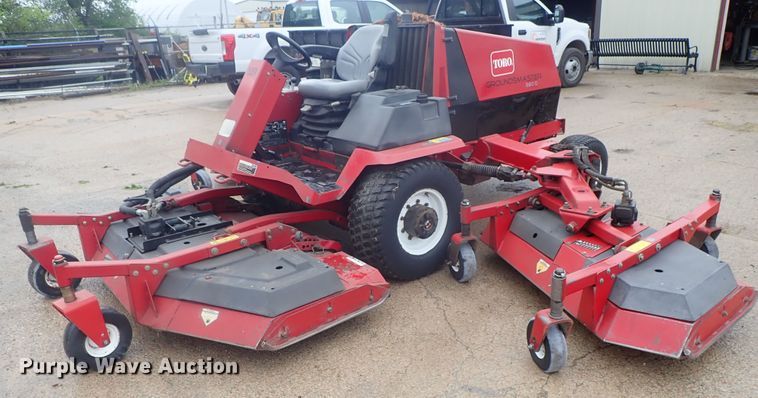 image for item GR9136 Toro Groundmaster 580D lawn mower