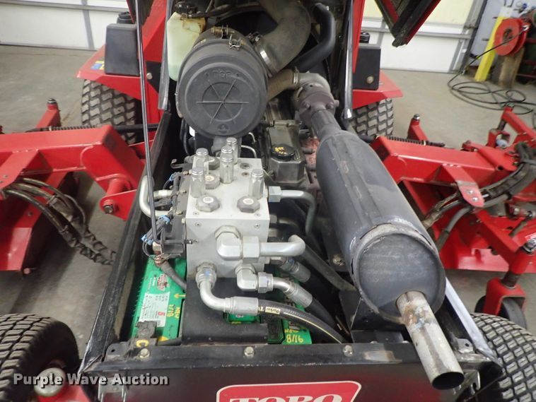 image for item GR9136 Toro Groundmaster 580D lawn mower