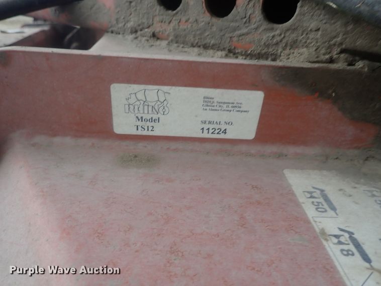 image for item GR9137 Rhino TS12 batwing rotary mower