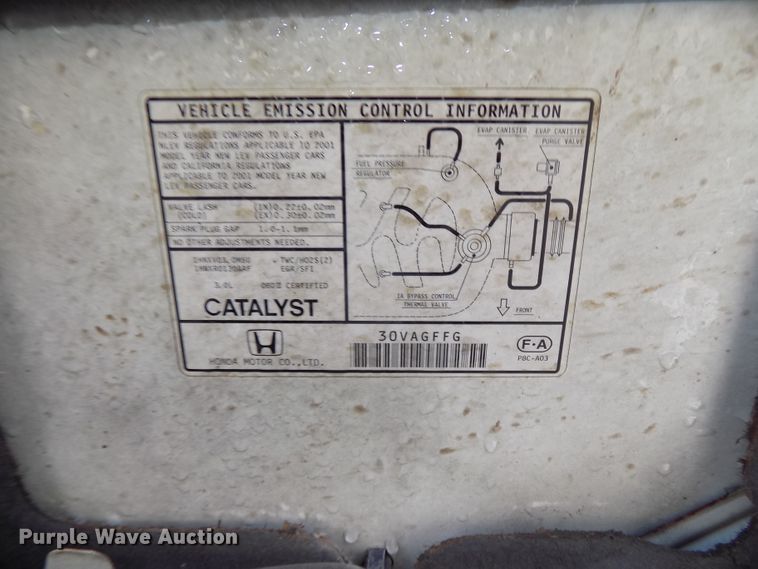 image for item GW9041 2001 Honda Accord