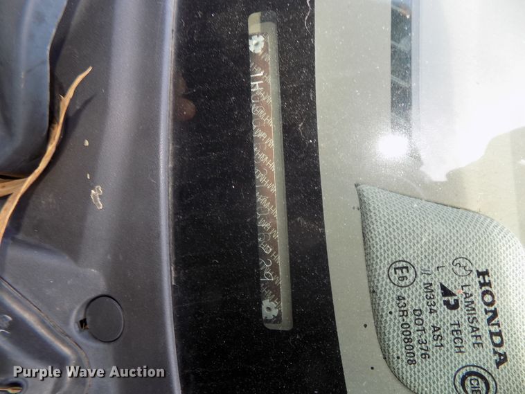 image for item GW9041 2001 Honda Accord