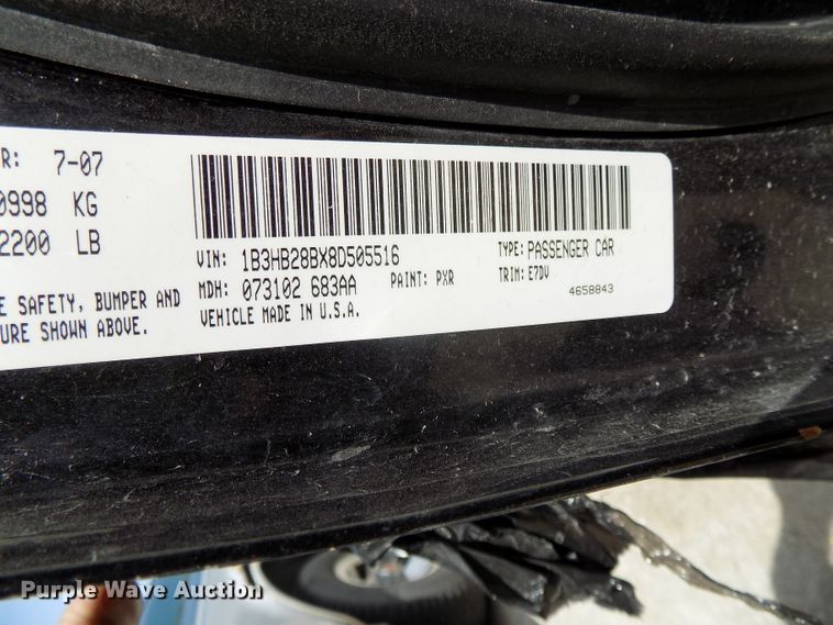 image for item GW9053 2008 Dodge Caliber