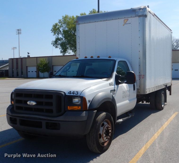 image for item GW9893 2005 Ford F450 Super Duty  box truck