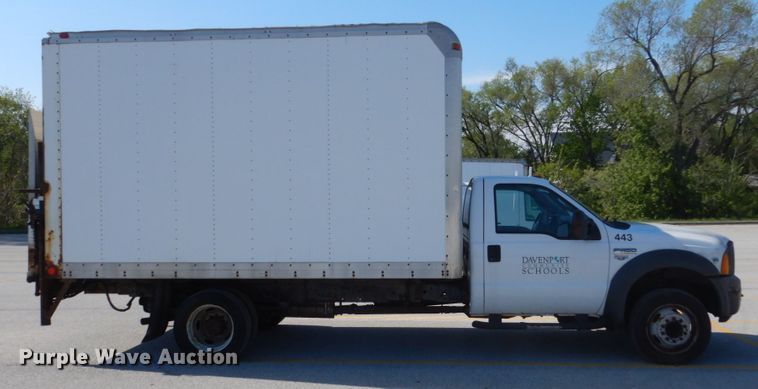 image for item GW9893 2005 Ford F450 Super Duty  box truck