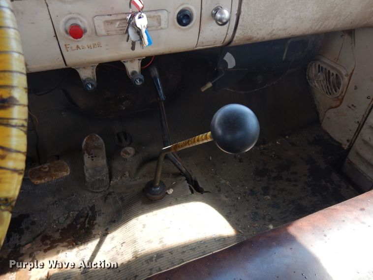 image for item GY9001 1955 Chevrolet 4100 pumper fire truck