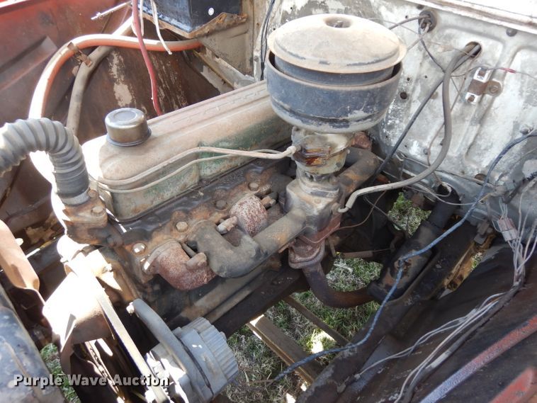 image for item GY9001 1955 Chevrolet 4100 pumper fire truck