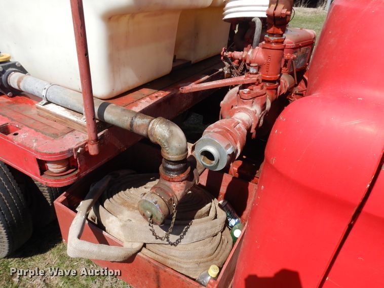 image for item GY9001 1955 Chevrolet 4100 pumper fire truck