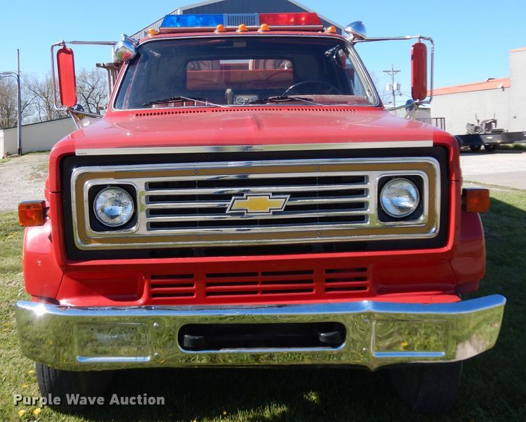 image for item GY9060 1981 Chevrolet C70 pumper fire truck