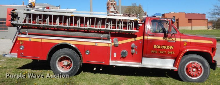 image for item GY9060 1981 Chevrolet C70 pumper fire truck
