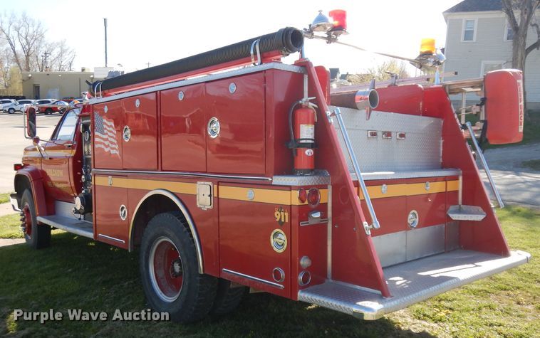 image for item GY9060 1981 Chevrolet C70 pumper fire truck