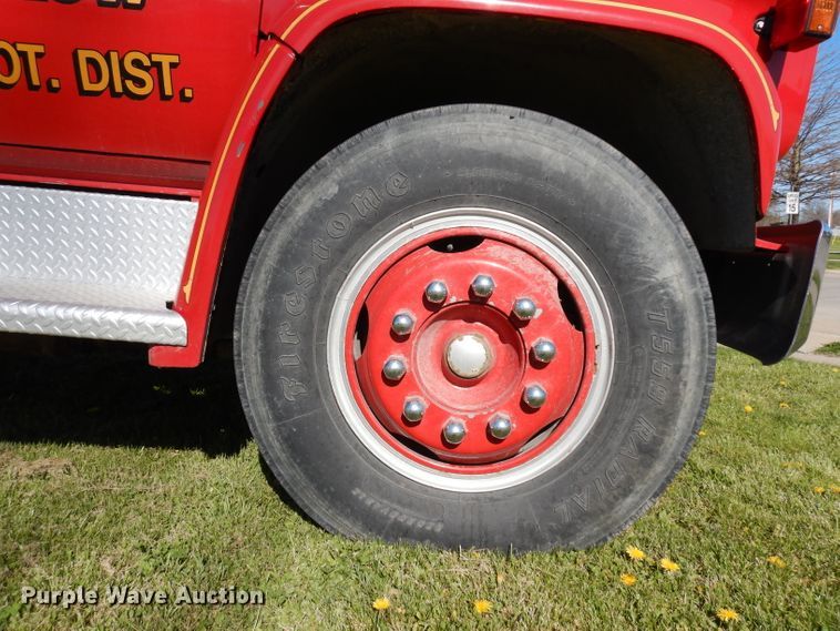 image for item GY9060 1981 Chevrolet C70 pumper fire truck