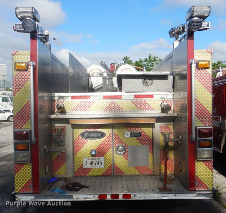 image for item GY9838 1996 Freightliner FL80 pumper fire truck