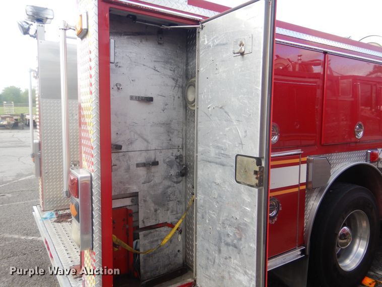 image for item GY9838 1996 Freightliner FL80 pumper fire truck