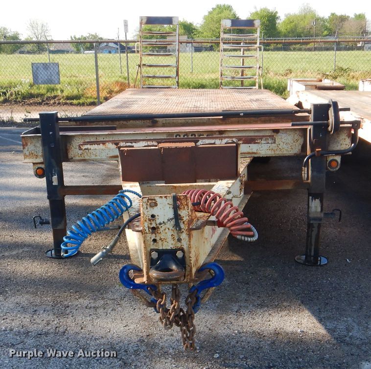 image for item GY9839 1993 Superline DD10 equipment trailer