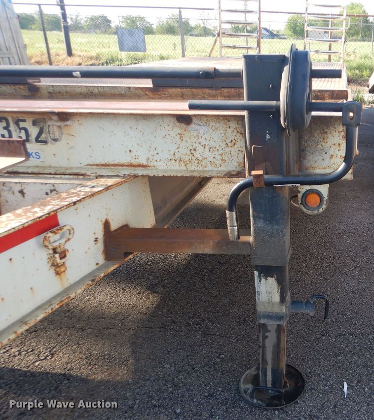 image for item GY9839 1993 Superline DD10 equipment trailer