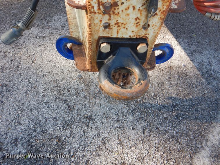 image for item GY9839 1993 Superline DD10 equipment trailer