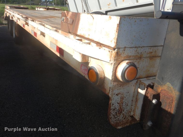 image for item GY9840 2012 Belshe BDT25 equipment trailer