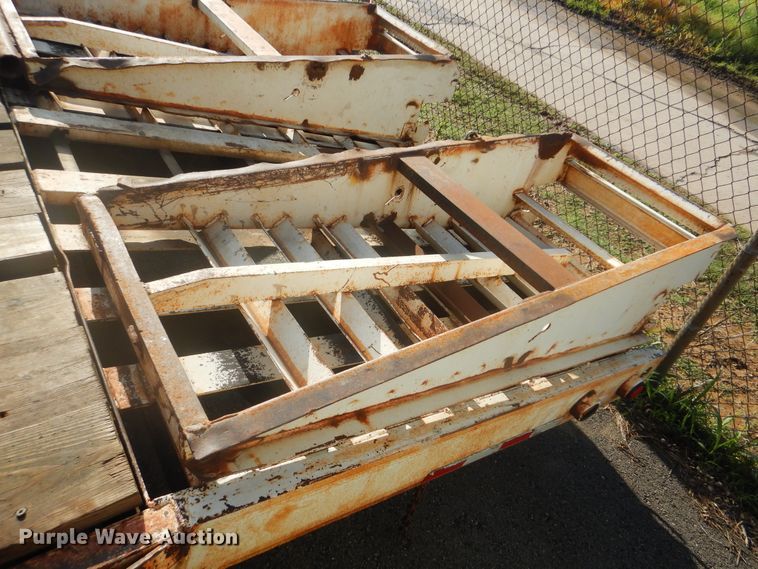 image for item GY9840 2012 Belshe BDT25 equipment trailer