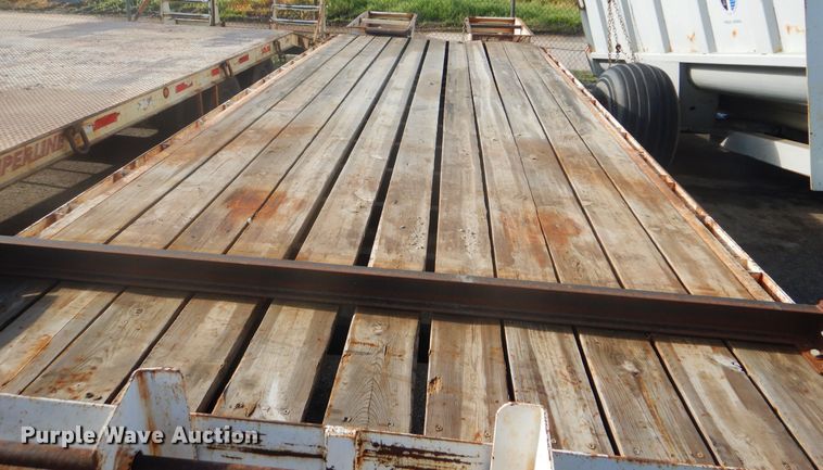 image for item GY9840 2012 Belshe BDT25 equipment trailer