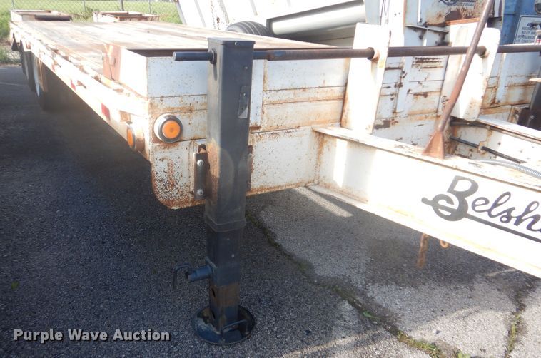 image for item GY9840 2012 Belshe BDT25 equipment trailer