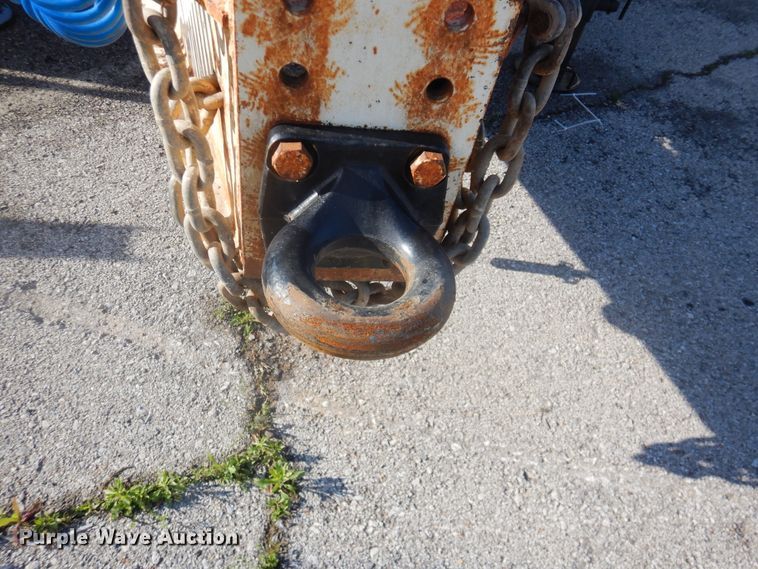 image for item GY9840 2012 Belshe BDT25 equipment trailer