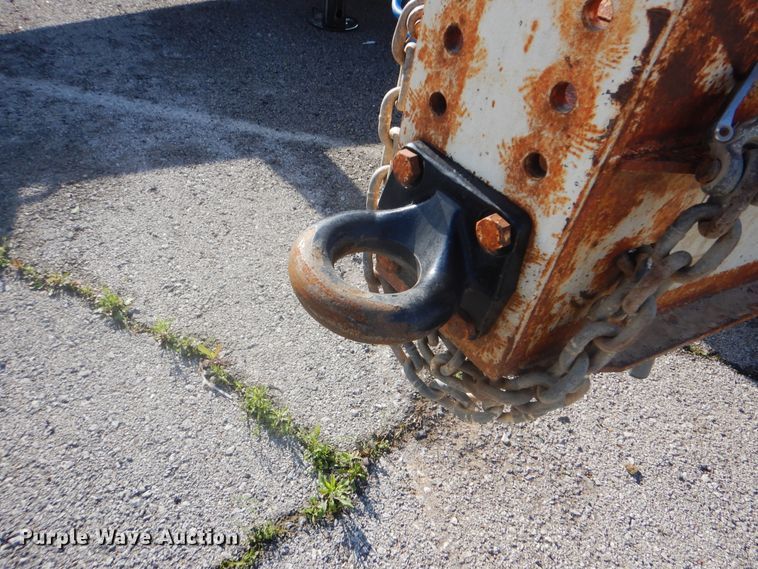 image for item GY9840 2012 Belshe BDT25 equipment trailer