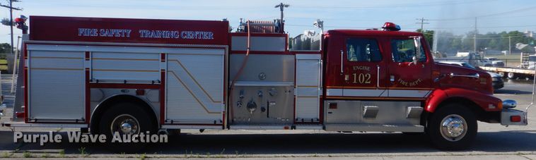 image for item GY9849 1999 International 2674 fire truck