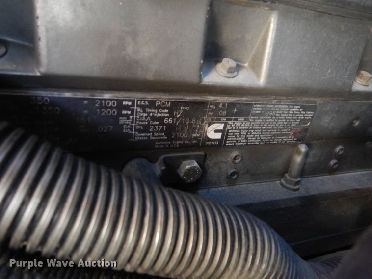 image for item GY9849 1999 International 2674 fire truck