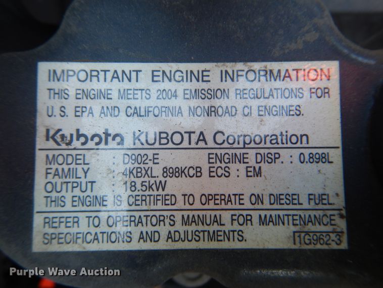 image for item GY9850 Kubota BX2230D 4WD tractor