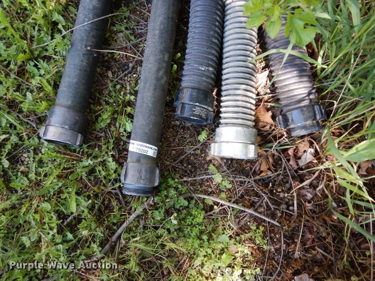 image for item HT9202 (5) 10'L x 3.5" diameter flex hoses
