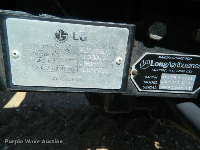 image for item DE4451 2002 Farmtrac LDT300DTC tractor