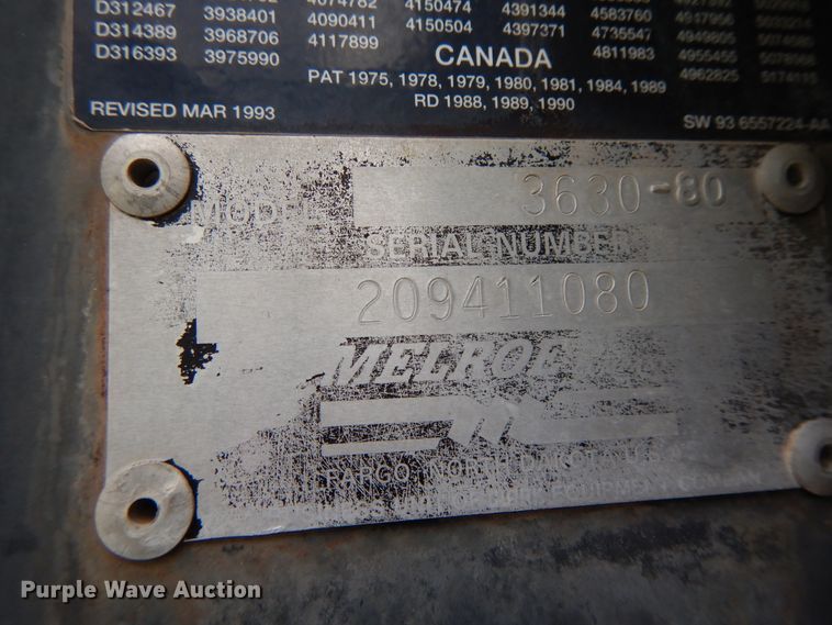 image for item DE5627 SpraCoupe Melroe 3630 sprayer